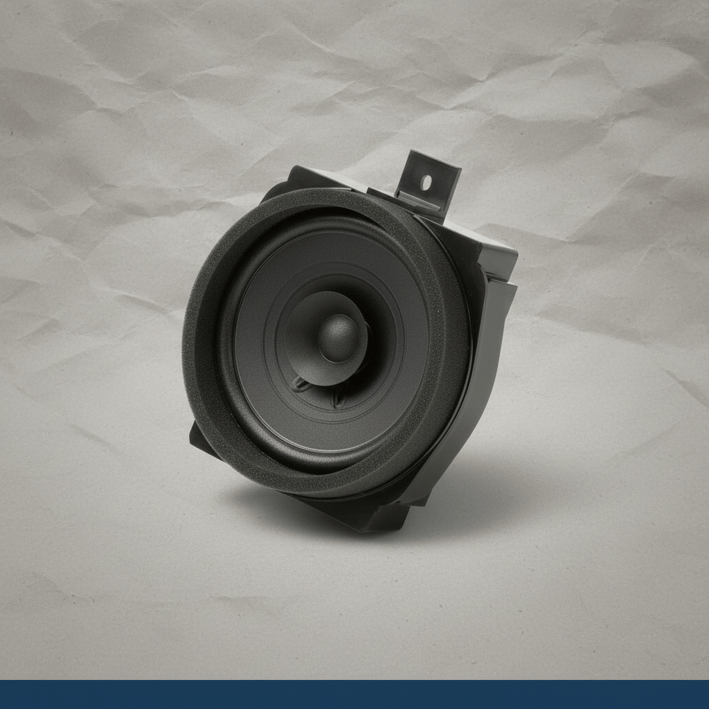 25858091 2004-2012 Chevrolet Colorado GMC (1) Canyon Rear Door Speaker Genuine OEM