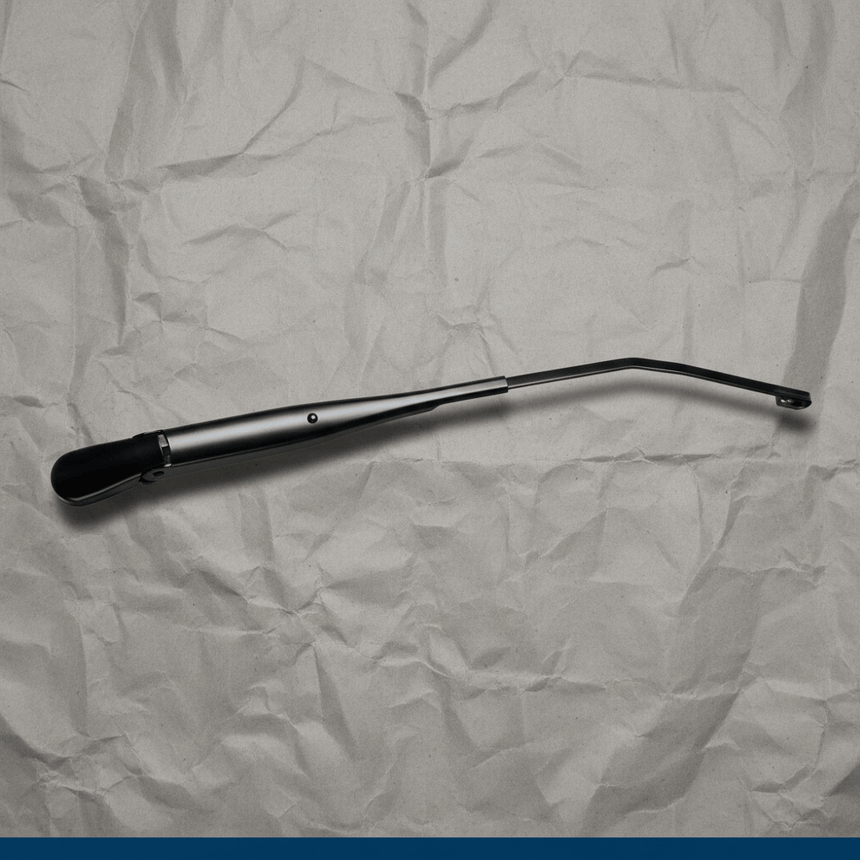 2004-2014 Ford F-150 Driver Side Windshield Wiper Arm Black OEM