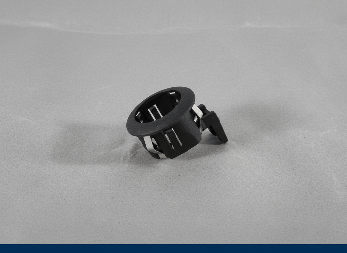 89348-34010 2007-2013 Toyota Tundra (1) Inner Park Sensor Retainer Metal Bumper OEM