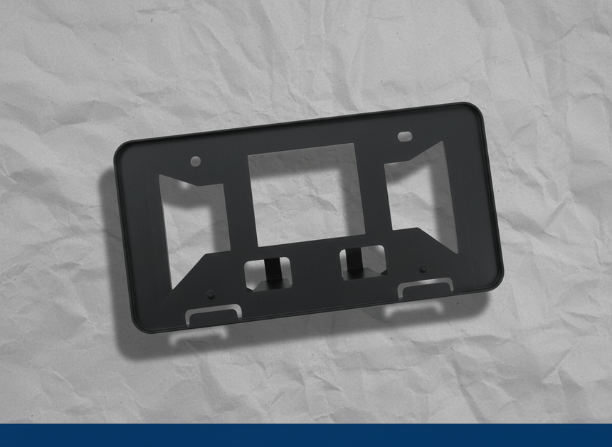 2008-2010 Toyota Avalon Front License Plate Bracket OEM NO Hardware