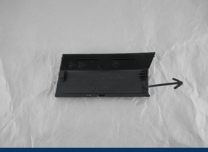 2010-2013 Acura MDX Front Bumper Towing Hook Cap Cover Genuine OEM
