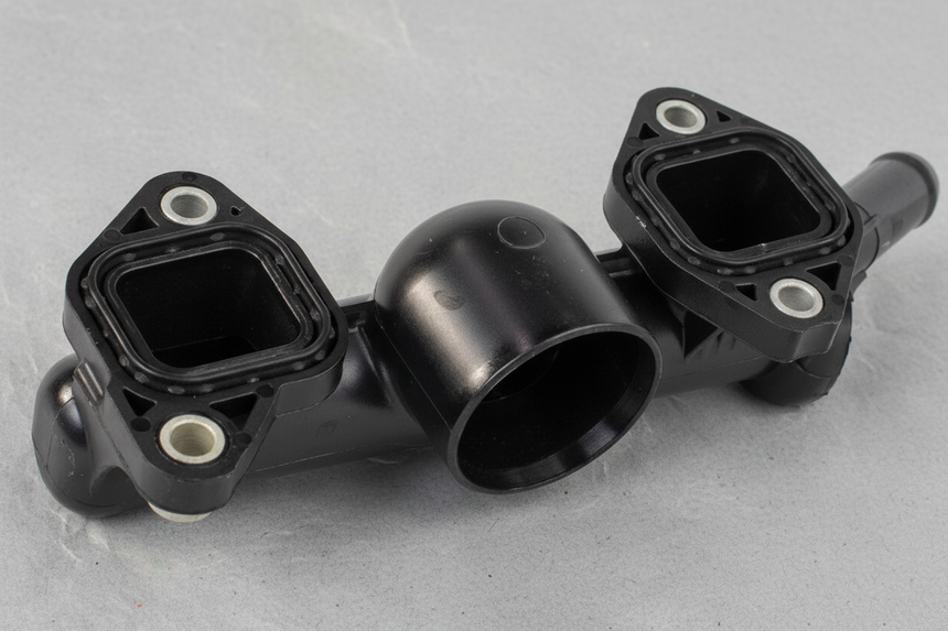 2011-2012 Ford F-150 Engine Coolant Outlet Flange Genuine OEM