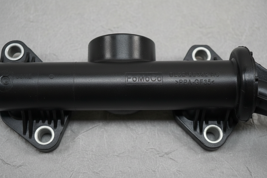2011-2012 Ford F-150 Engine Coolant Outlet Flange Genuine OEM