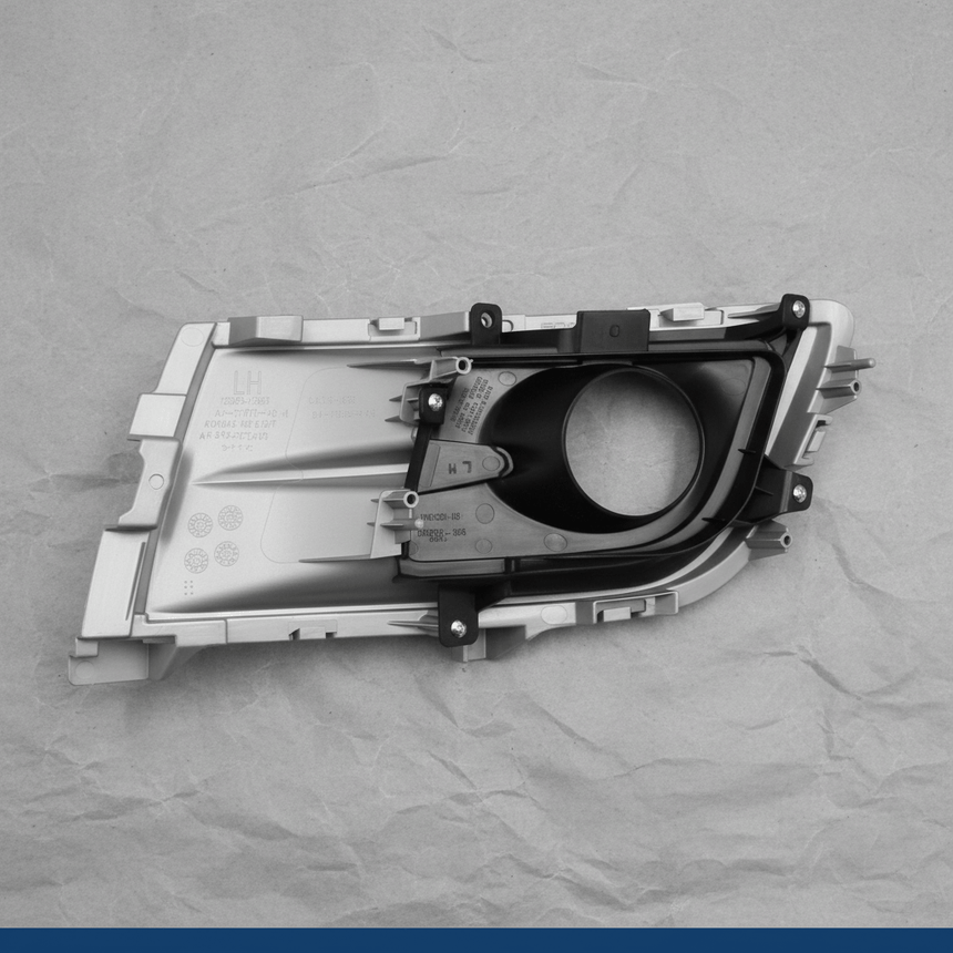 2011-2013 Mazda 6 Driver Side Bumper Fog Light Lamp Housing Bezel OEM