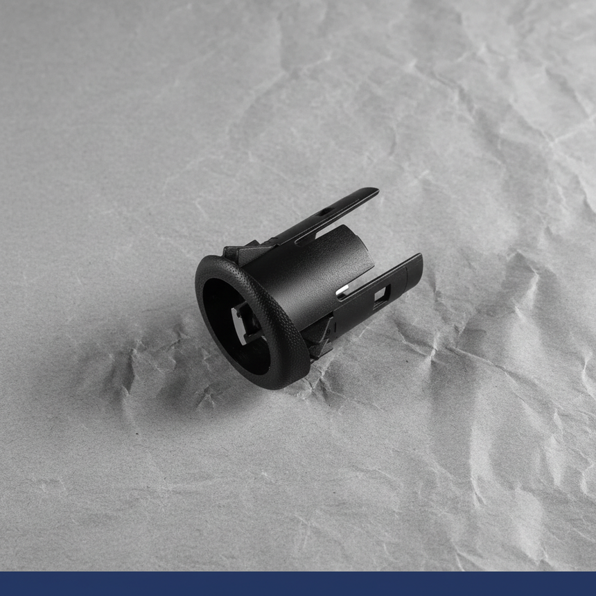 2011-2015 Ford F-250 F-350 F-450 Super Duty Rear Driver Side Outer Reverse Sensor Retainer Unpainted Genuine OEM