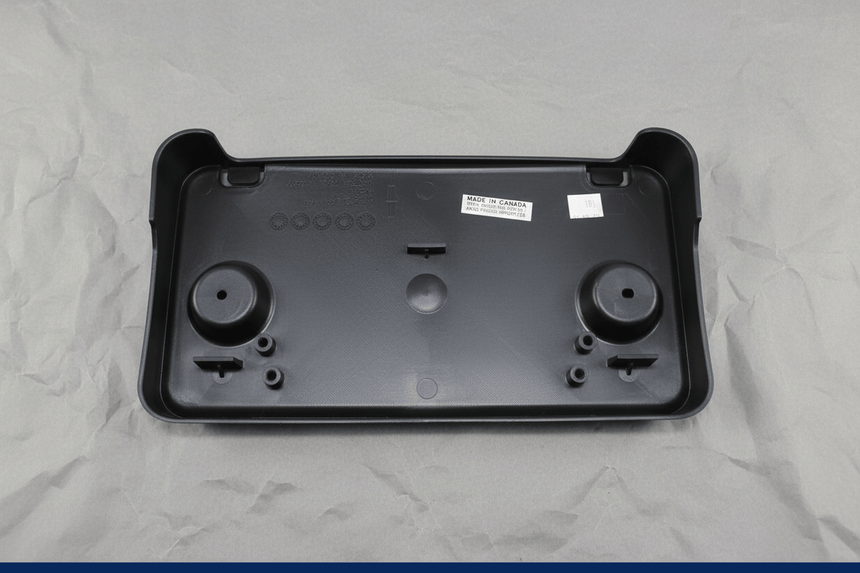 2011-2015 Lincoln MKX Front Bumper License Plate Bracket No Hardware