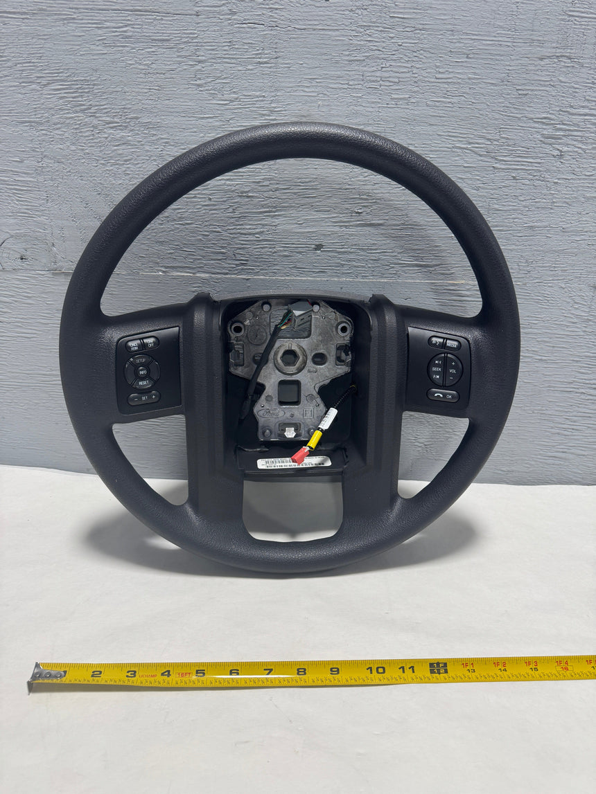 2011-2016 Ford F-250 F-350 Basic Urethane Steering Wheel With Cruise / Audio / Message Center Buttons