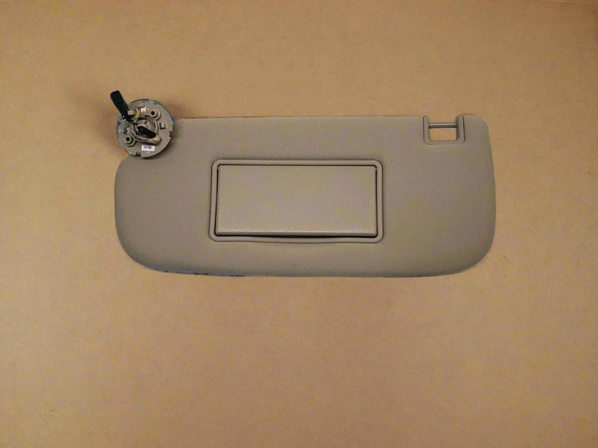 2011-2021 Jeep Grand Cherokee Tan Lighted Driver Side Sun Visor With Mirror OEM
