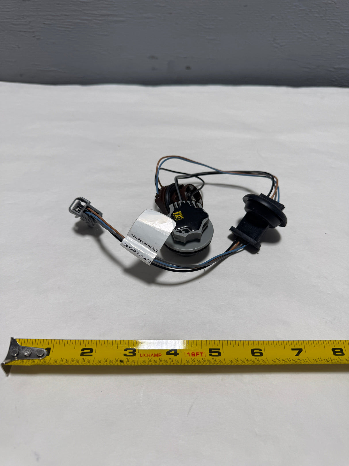 C6VZ-13K371-A 2012-2014 Ford 4 Door Sedan On Body Tail Light Wiring Harness Fits Either Side OEM