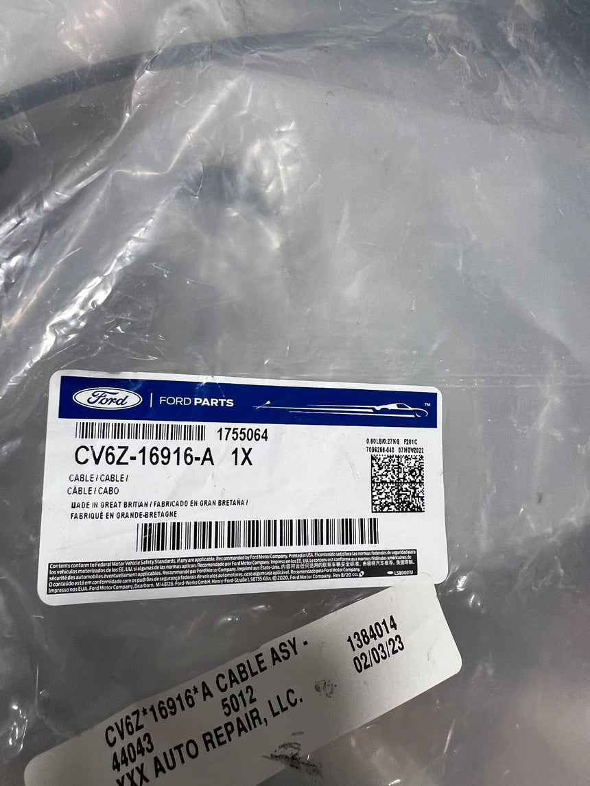 2012-2018 Ford Focus or C-Max Hood Release Cable Genuine New