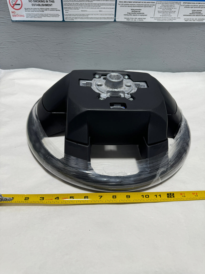 2013-2016 Ford F-250 F-350 Super Duty Black Leather Steering Wheel W/ Switches