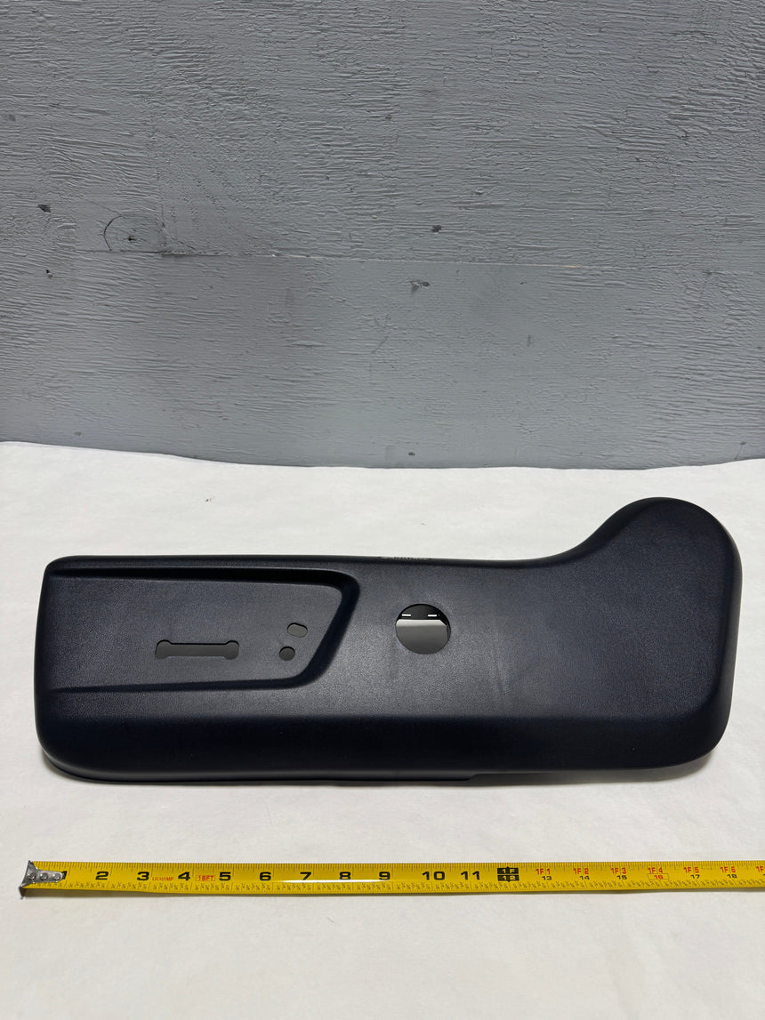 2014-2021 Toyota Tundra Driver Seat Side Trim Cover For Power Non Ventilated Seats - Dark Gray