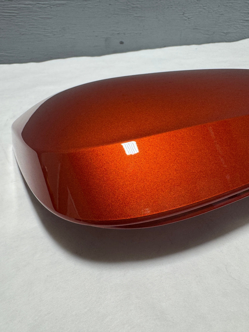 2015-2017 Toyota Rav4 XLE SE, TLD Canada Built Pass Side Mirror Cover 4R8 Orange OEM For Turn Signal Mirror Only