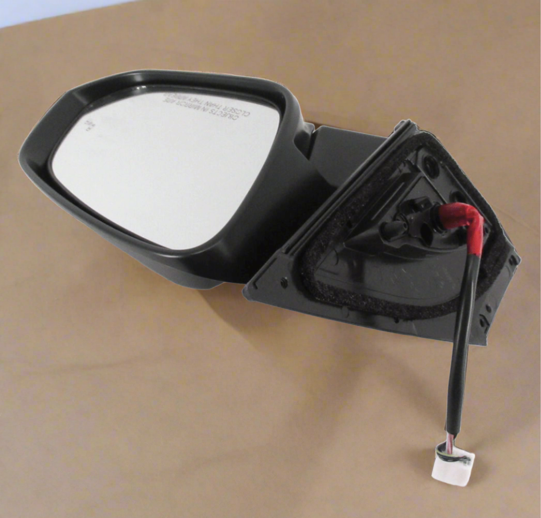 87910-0R904 2015-2018 Toyota Rav4 Passenger Side Power Mirror With Blind Spot OEM - No Back Cap