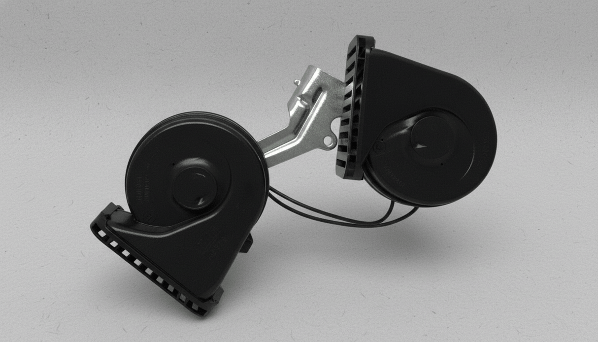 84377259 2015-2019 Chevrolet Silverado GMC Sierra 2500 3500 Dual Horn Genuine OEM