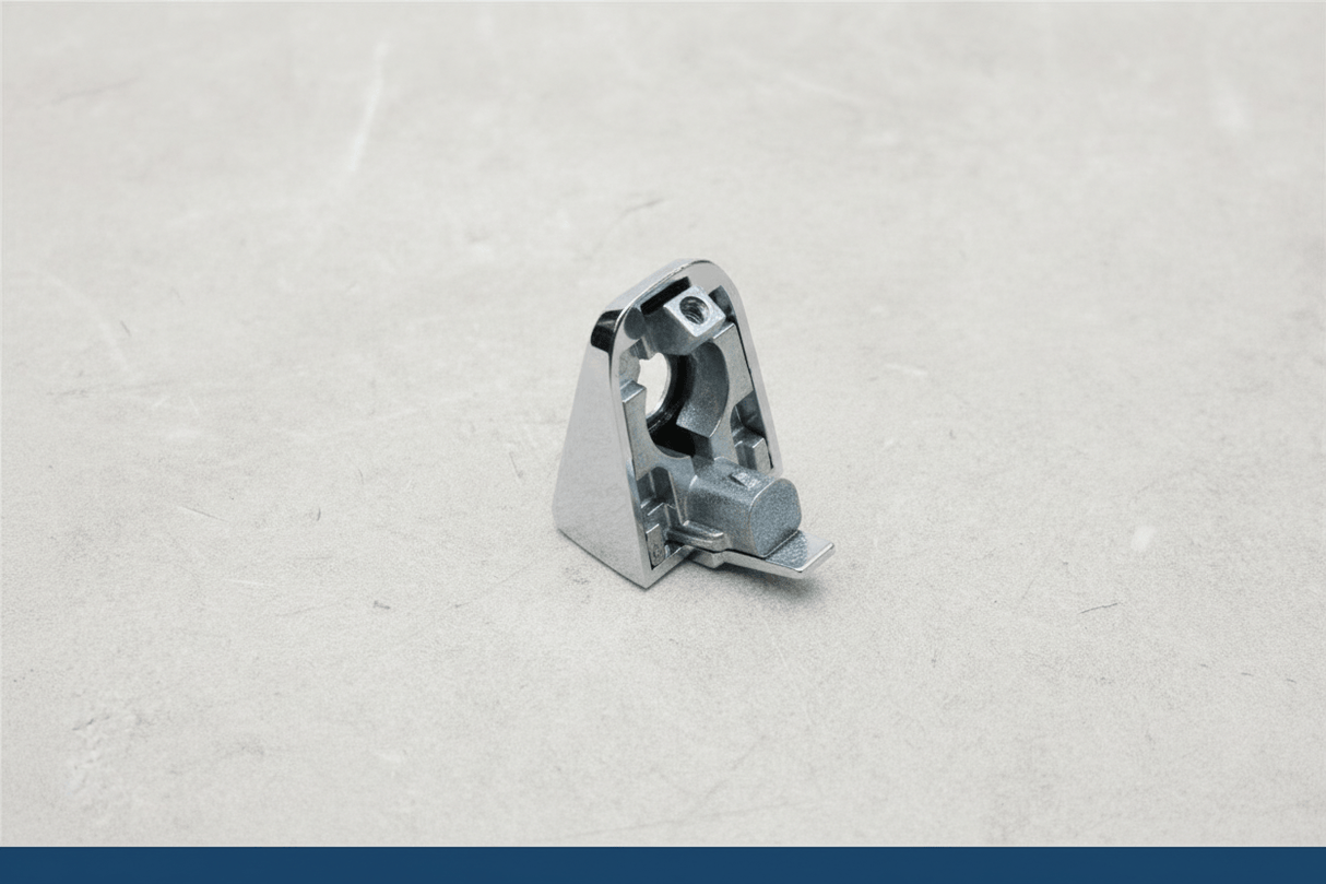 23319839 2015-2021 Chevrolet Colorado GMC Canyon Front Driver Side Door Lock Cylinder Bezel Chrome OEM