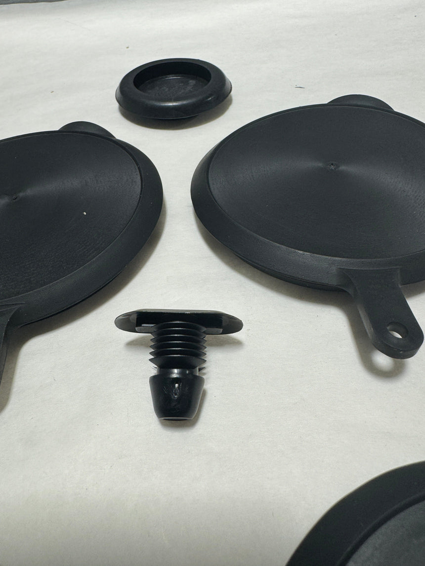 2015-2023 Ford F-150 Drop In Bedliner Access Hole Lower Plug Tie Down Cover Kit