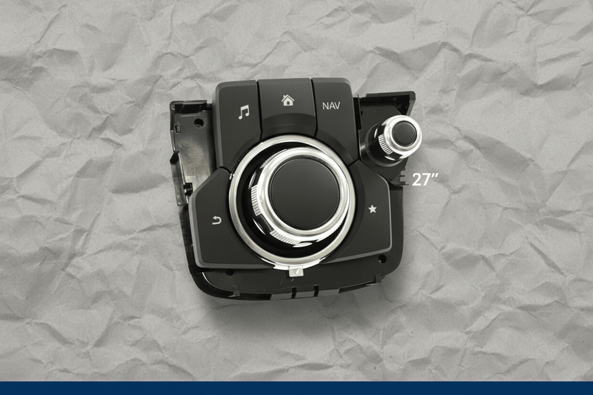 2016-2018 Mazda CX-9 Media Command Control Switch Knob Genuine OEM