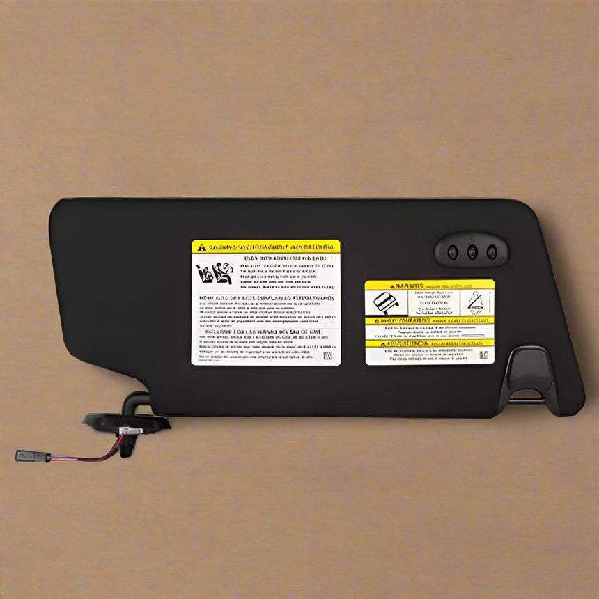 2016-2019 Ford Explorer Driver Side Sun Visor W/ Garage Door Opener For Non Sunroof Equipped