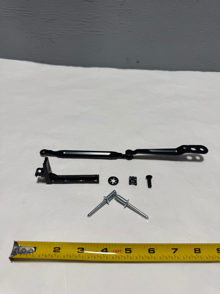 2016-2023 Camaro Convertible (1) Folding Top Rear Side Rail Link Trim Cover Kit Fits Either Side OEM