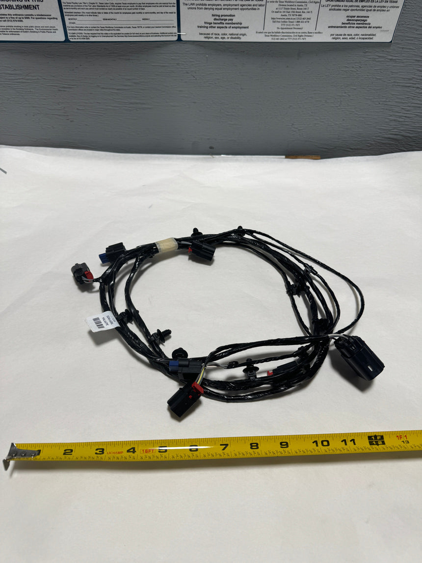 2017-2018 Jeep Grand Cherokee Front Bumper Wiring For Park Assist And Headlight Washers