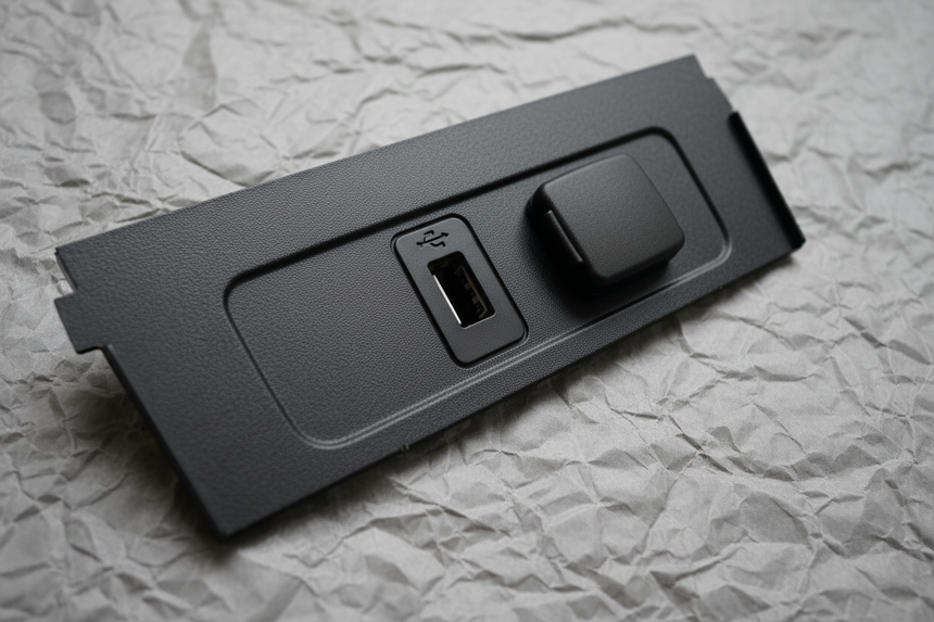 2017-2019 Ford Escape Center Console Rear Trim Panel Genuine OEM