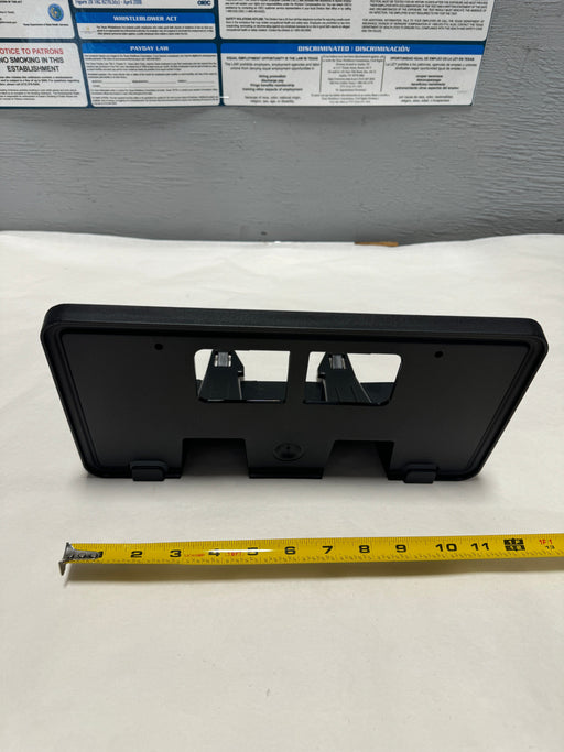 HC3Z-17A385-BC 2017-2019 Ford F-350 Dually 4WD Front Bumper License Plate Bracket No Hardware