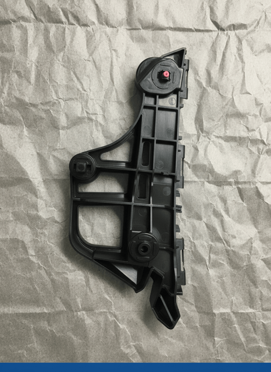 52116-47070 2017-2020 Toyota Prius Prime Driver Front Bumper Retainer OEM