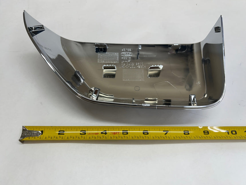 2017-2023 Ford F-150 Passenger Side Upper Trailer Tow Mirror Back Cover Chrome
