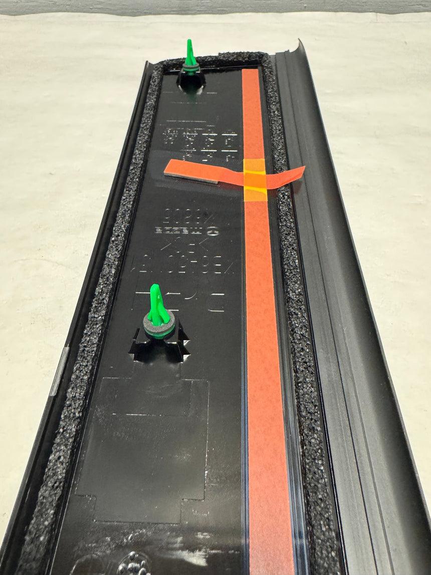 2017-2024 Mazda CX-5 Passenger Side Rear Door Exterior Trim Front Molding - Piano Black
