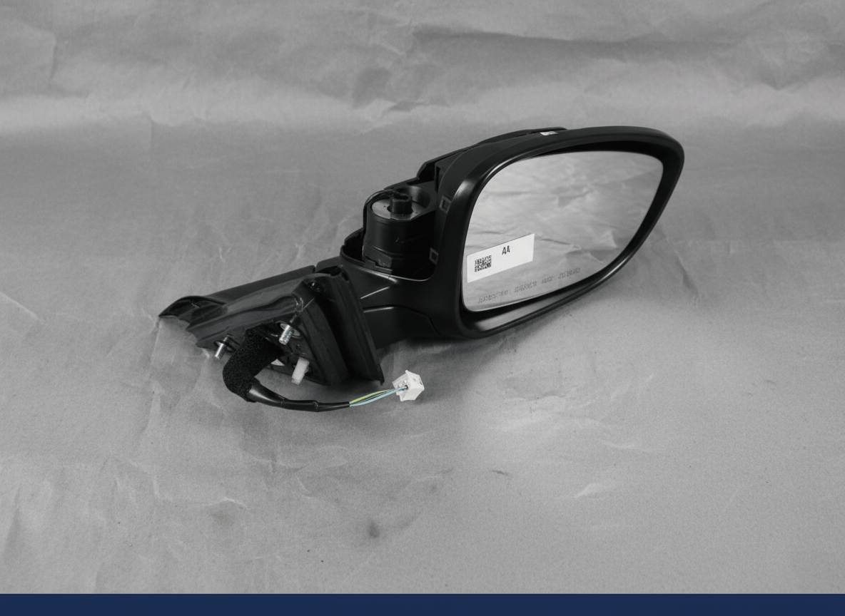 76208-TVA-A02 2018-2022 Honda Accord Passenger Side Mirror No Back Cap Genuine OEM