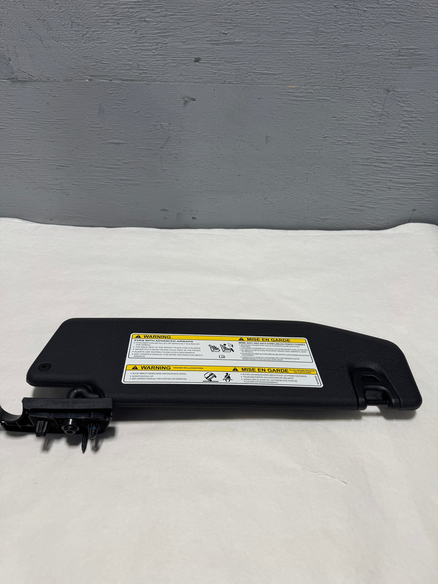 2018-2023 Wrangler JL or Gladiator Driver Side Sun Visor Without Homelink OEM