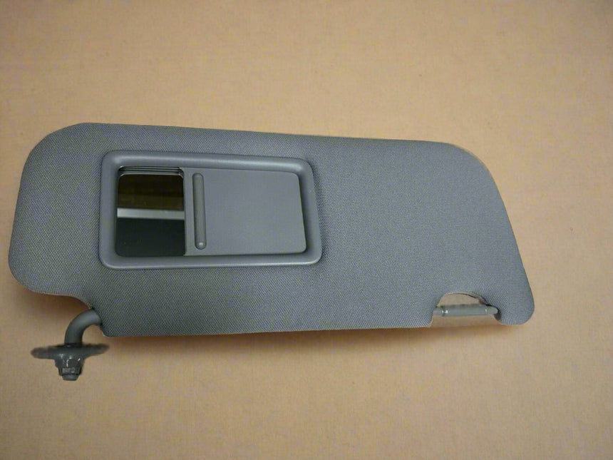 2018-2024 Toyota Camry Without Sunroof Passenger Side Sun Visor Gray With Mirror OEM
