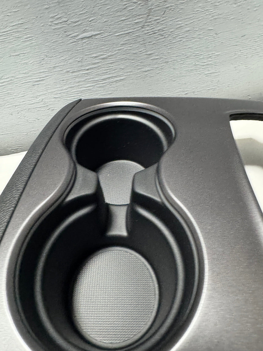 2019-2021 Honda Passport Illuminated Cup Holder Silver Console Trim