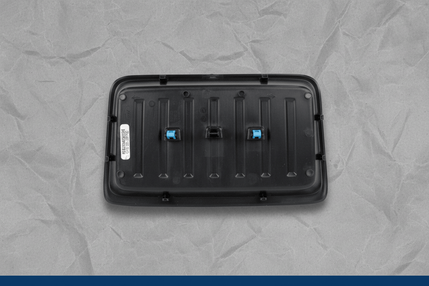 2019-2023 Ford Ranger Dash Center Upper Rubber Mat Liner Genuine OEM