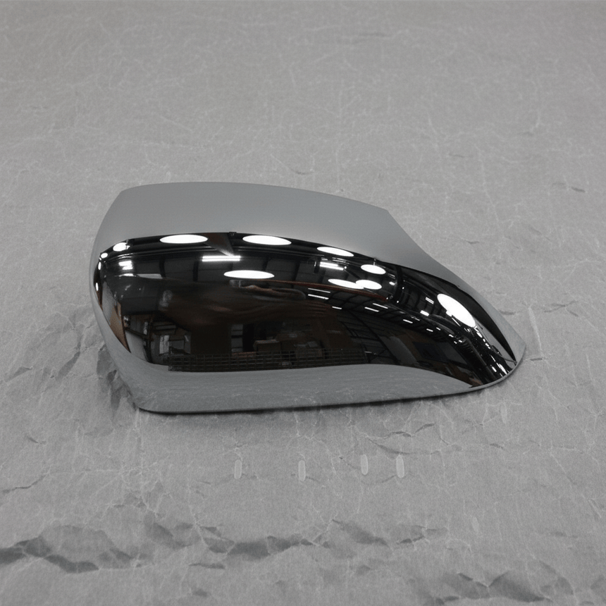 2019-2023 Ford Ranger Lariat Passenger Side Door Mirror Cover Chrome OEM
