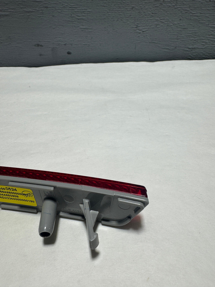 2019-2025 Chevrolet Blazer Driver Side Rear Bumper Red Reflector OEM