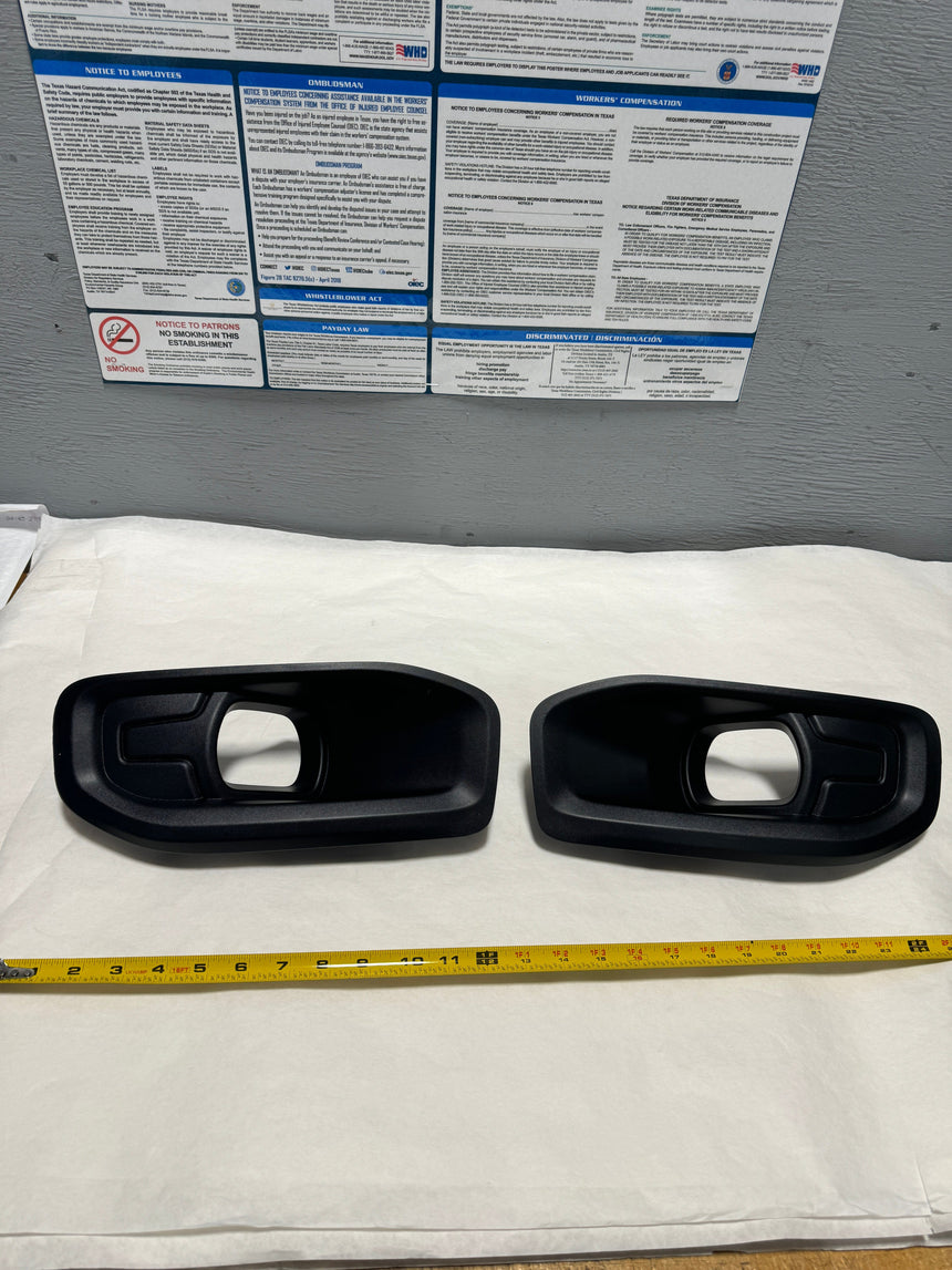 2019-2024 Ram 2500 3500 Fog Light Lamp Bezel Kit Includes Both Sides OEM