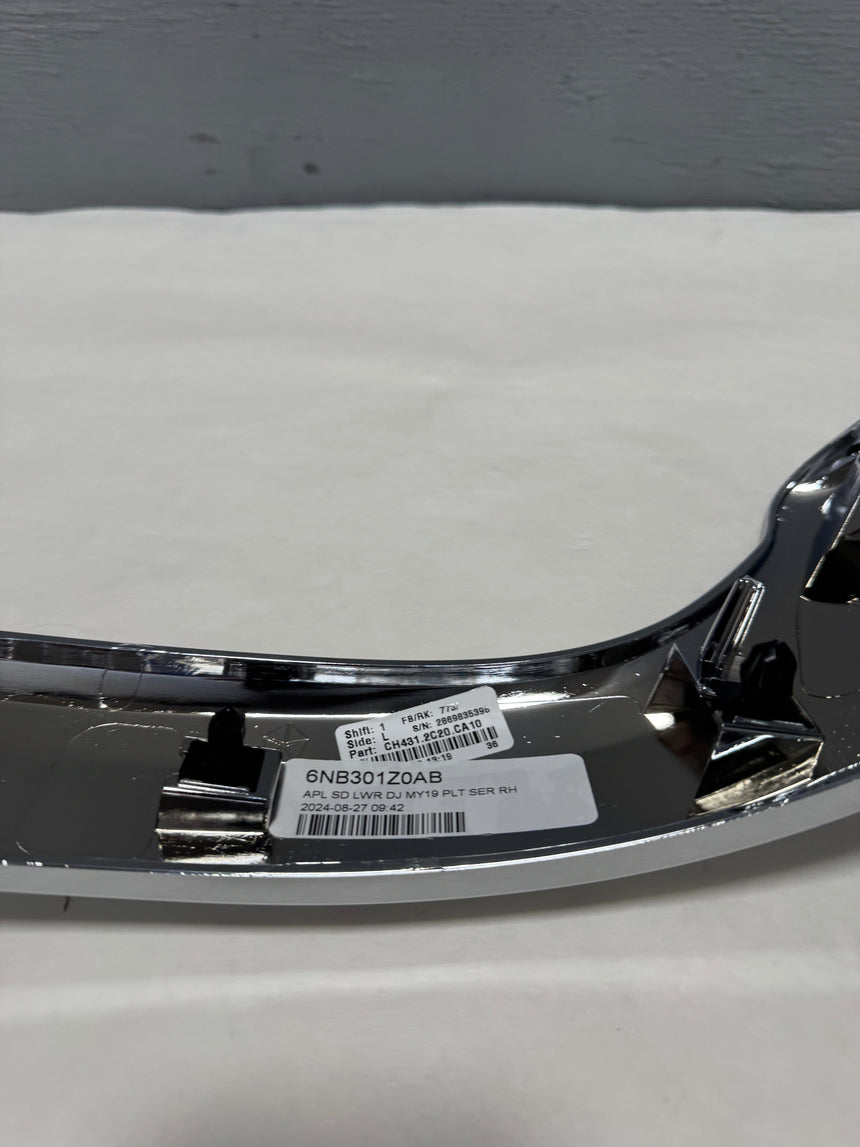 2019-2024 Ram 2500 3500 Passenger Side Lower Grille Chrome Filler Panel OEM