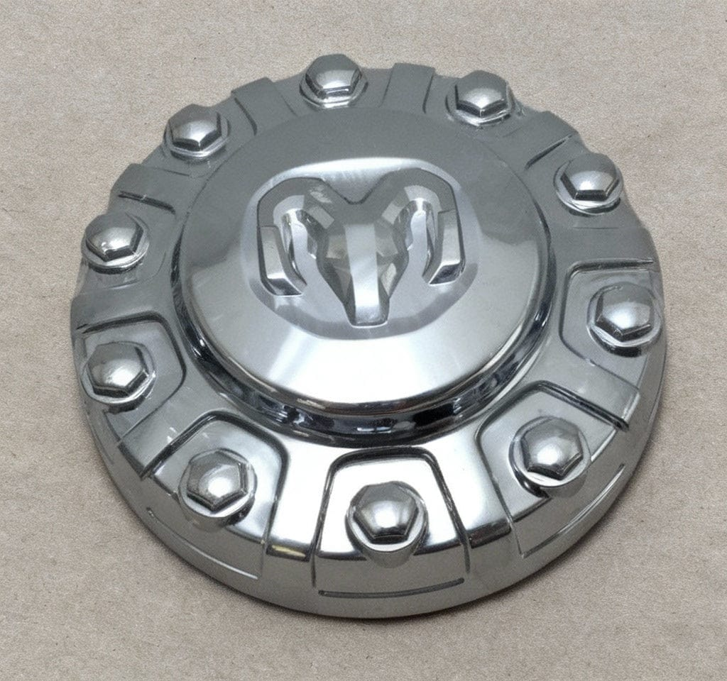 6PG03SZ0AB 2019-2025 Ram 4500 5500 Front Chrome 19.5" Wheel Center Hub Cap (1) OEM