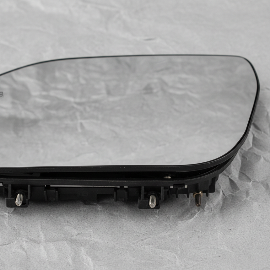 2020-2021 Ford Explorer Driver Mirror Glass Heated with BLIS For Power Fold Mirror