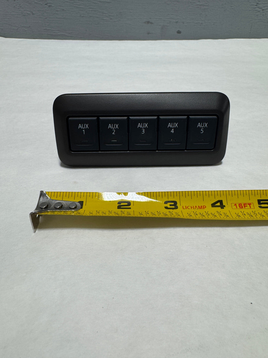 2020-2023 Silverado Sierra 2500 3500 Auxiliary Upfitter 5 Button Switch OEM