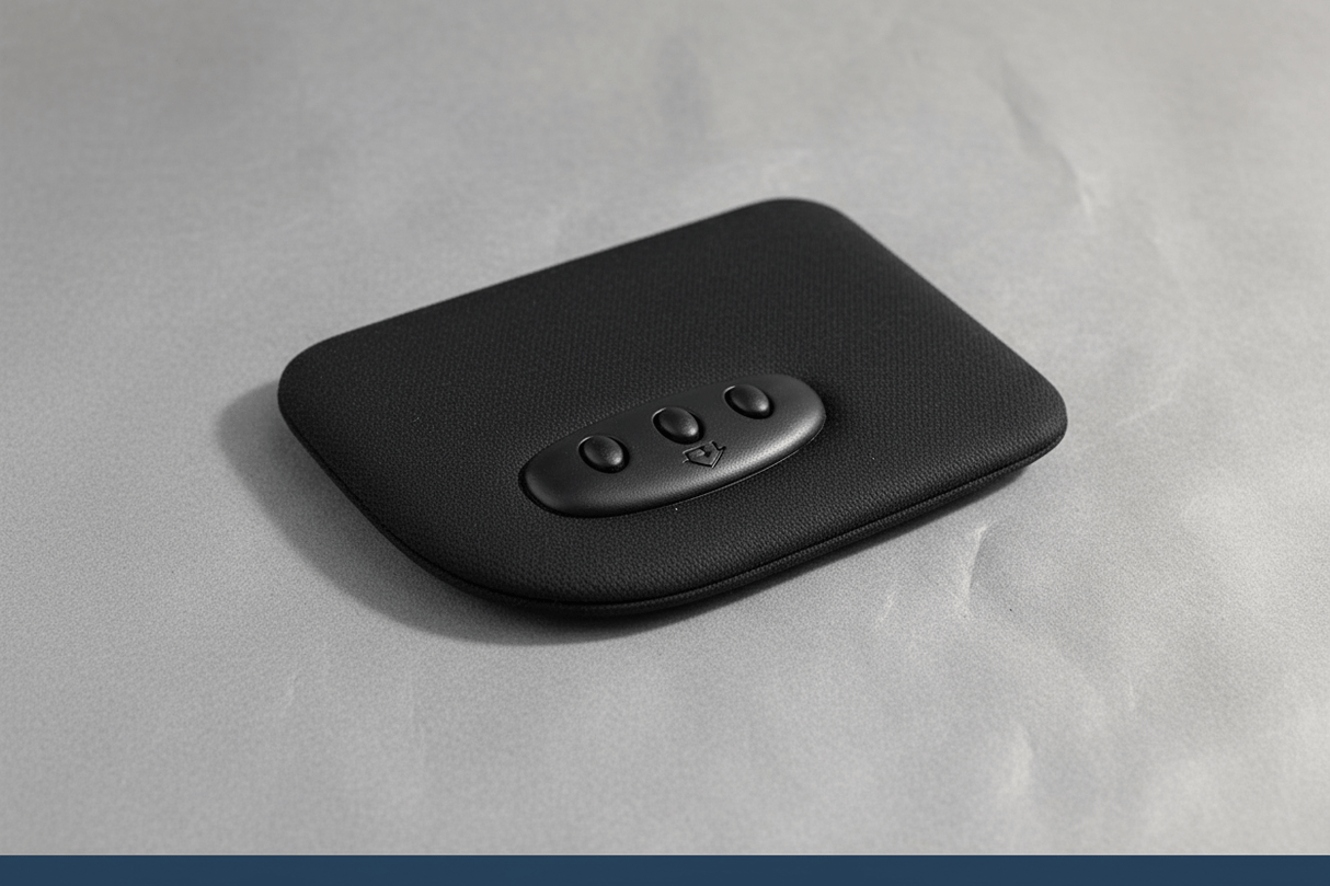 FT4Z-5804105-KP 2020-2024 Ford Edge Driver Side Sun Visor w/ Homelink Black Genuine OEM