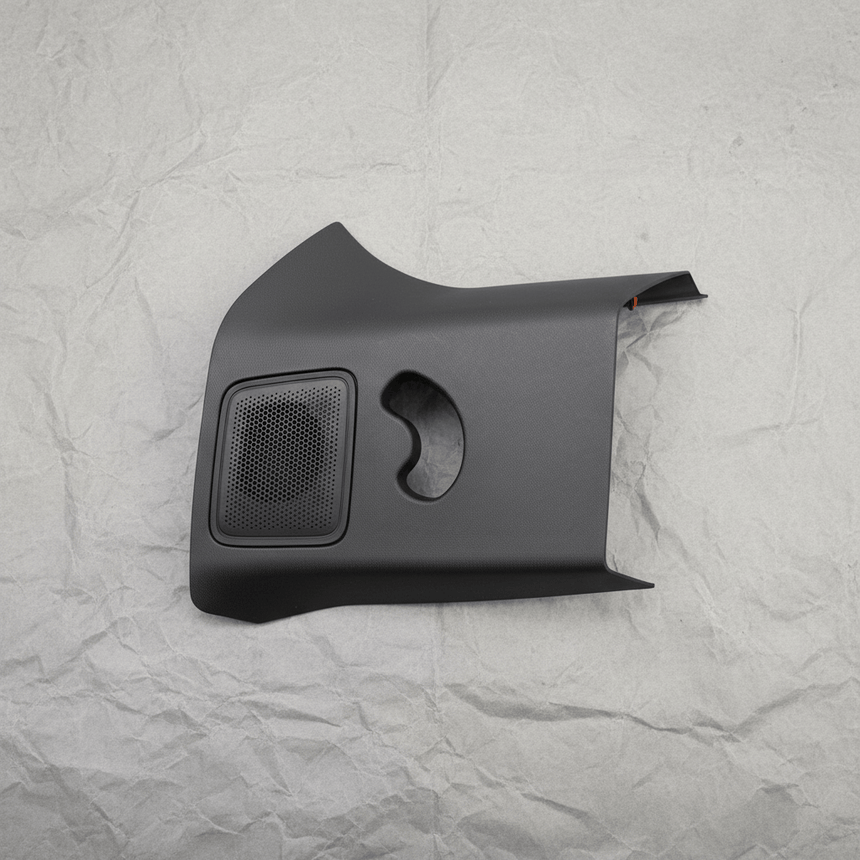 2020-2024 Ford Explorer Passenger Side Interior D-Pillar Molding Ebony OEM