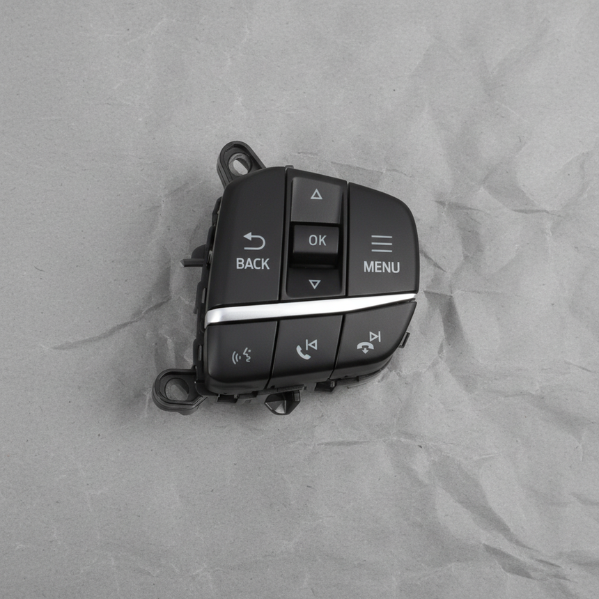 2020-25 Ford Maverick Bronco Sport Escape Explorer Passenger Side Steering Wheel Menu Switch Genuine OEM
