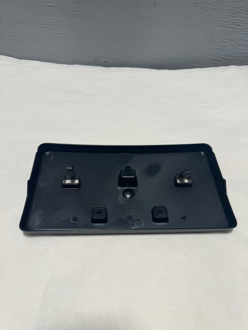 2021-2025 Grand Cherokee Overland or Trailhawk Front License Plate Bracket OEM