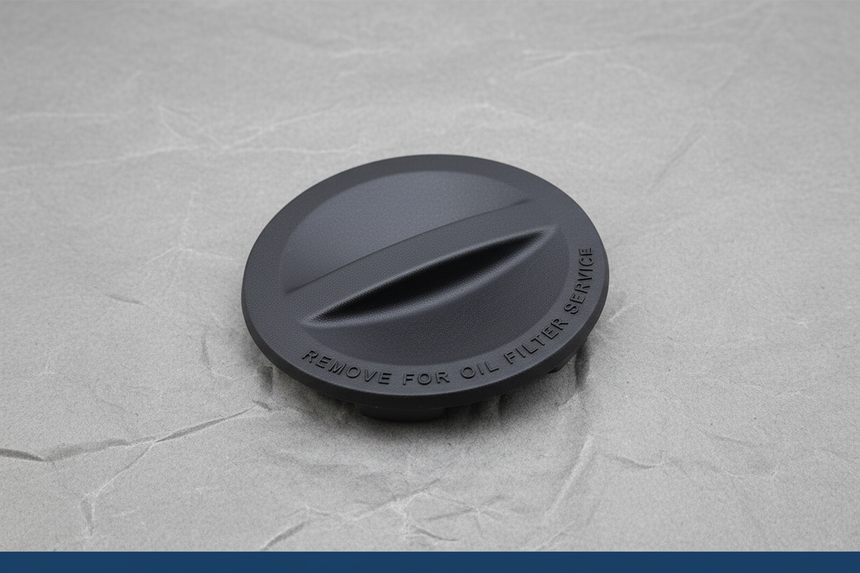 2021-2024 Jeep Grand Cherokee 3.6L Engine Oil Filter Access Cover OEM