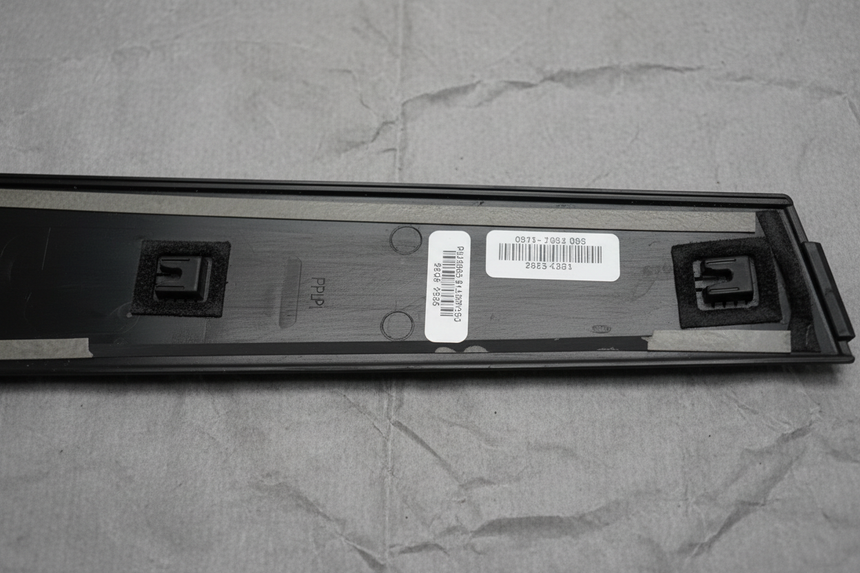 2021-2024 Kia K5 Passenger Side Front Door Molding Garnish Flat Black OEM