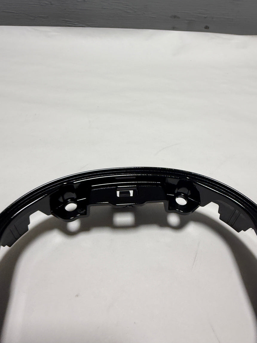 2021-2025 Mazda CX-30 OEM Grille Emblem Bracket Trim Mount Gloss Black For Park Aid Equipped