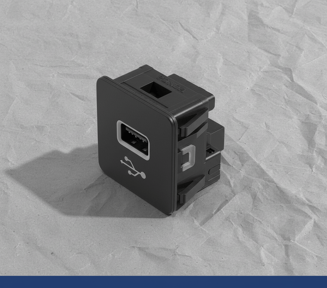 8A360-T20-A11 2022-2025 Honda Civic HR-V Integra CR-V USB Charging Port Genuine OEM